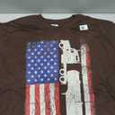 Truck Driver USA American Flag Patriotic Trucker Men T-Shirt, S