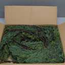 Alupssuc 9FT Christmas Garland, Cedar Garland -Real Touch Artificial Greenery Cypress Pine Garland for Mantle Table Railing Fireplace Indoor & Outdoor Christmas Decoration