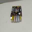 Gold Paint Pens with Silver,Rose Gold, Acrylic paint Pens for Rock Painting, Wood, Fabric, Glass, Canvas, Scrapbooking, Card DIY Metallic Acrylic Marker (2mm)