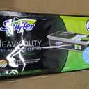 Swiffer Sweeper 2-in-1 Dry + Wet Floor Mopping and Sweeping Kit, Multi-Surface Kit for Floor Cleaning, Kit Includes 1 Sweeper, 7 Dry Sweeping Cloths, 3 Wet Mopping Cloths