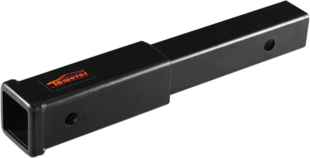 84433 Towever Trailer Hitch Extension, Hitch Extender for 2 Hitch receivers, 12 inches Length, 3,500 lbs. GTW