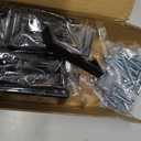 Ravinte Square Cabinet Handles 10 Pack, Solid Kitchen Cabinet Pulls Drawer Pulls Kitchen Cabinet Hardware Flat Handles, 3 Inch, Matte Black