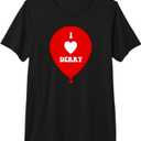 I Love Derry on Red Balloon I Heart Derry, Maine Premium Tri-Blend T-Shirt, S