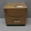 MALACASA Large Salad & Soup Bowls - Set of 4, 60 OZ Porcelain White Bowls for Ramen, Pasta, Pho - Microwave & Dishwasher Safe