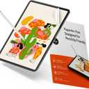 KCT 2 Pack Paperfeel Screen Protector Compatible with iPad Air 13 inch M4/M3/M2 & iPad Pro 13 inch M5 2025/ M4 2024, Paper Write as Real Paper, Anti Glare, Touch Sensitivity