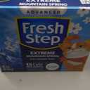 Fresh Step Advanced Extreme Multi Cat Clumping Litter with Febreze Freshness, Low Dust, Odor Control with Ammonia Block Tech, Compatible in Automatic Litter Boxes, 37 lbs. (2 x 18.5 lb)