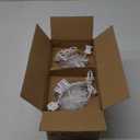 Brightown Outdoor Christmas Decorations-Starlight Sphere, Replaceable Bulbs with Add-On Plug, Lighted Sphere Balls for Trees Party Wedding Patio Indoor Decorations- 2 Pack 6" 100 LED(Warm White)