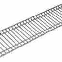 Hisencn Grill Warming Rack for Nexgrill 720-0830H, 720-0830HR Replacement Parts, 25.3" L 7.2" W Warming Upper Rack for Nexgrill Replacement Parts 5 Burner Grill, Stainless Steel Top Rack