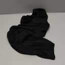 Saloogoe Summer Tank Tops for Women Loose Fit Pleated Square Neck Sleeveless Tops Curved Hem Flowy (Small, 03-black)