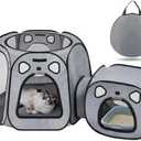 Portable Cat Playpen- Large Foldable Cat Tent for Indoor and Outdoor, Play Enclosure for Kittens and Small Dogs, Pet Houses & Condos & Cage
