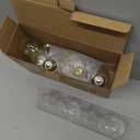 Brightever 4-Pack Vintage LED Edison Bulbs 60W Equivalent, 6W ST58 2700K Warm White Antique LED Filament Bulbs, E26 Medium Base, Clear Glass Style for Home and Commercial, Non-Dimmable