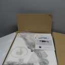 VOLISUN Matte Black Bathroom Light Fixtures, 3-Light Bathroom Vanity Lights Over Mirror, Modern Vanity Light for Bathrooms, Bathrooms Lights Fixtures Over Mirror with Milky White Frosted Glass Shades