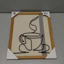 DI CA 11X14 Coffee Wire &Linen Art