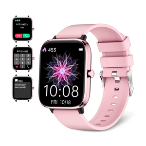 Smartwatch for Women  Call, Fitness Tracker, Heart Rate & Sleep Monitor, 1.69" Touch Screen, Waterproof  For Android & iPhone, Pink