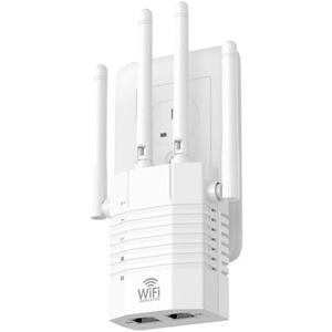 AOOEPU WiFi Extender Signal Booster with 4 Antenna，sgfjdthgjhgkjhl