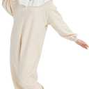 Mushroom Onesie Adult Halloween Mushroom Costume Fun and Cozy One-Piece Pajamas for Women and Men (X-Large)