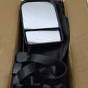 Universal Clip on Towing Mirrors Extensions for Towing, 360 Degree Adjustable Rotation Side Mirror Extenders for Towing, Convex Rearview Mirror, Tow Mirrors for Car Truck Trailer RV SUV, 2 Pack