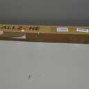 ALLZONE Tension Curtain Rods for Windows 66 to 120 Inches, White Curtain Rods No Drilling, Heavy Duty Extra Long Tension Rod for Curtains, Outdoor Curtains Rod for Patio, Bedroom