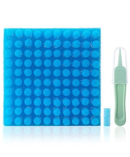 Baby Nasal Aspirator Hygiene Filters with Tweezer, 100 Pack, Nasal Suction Filters for Babies