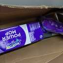 Swiffer PowerMop Multi-Surface Mop Kit for Floor Cleaning, Includes PowerMop, 2 Mopping Pad Refills, 1 Cleaning Solution with Fresh Scent and 2 Batteries (Purple and White)