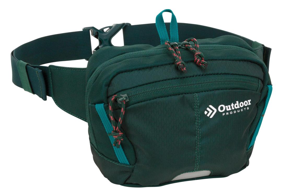 Essential Waist Pack by Outdoor Products | Lightweight Fanny Pack for Men & Women | Small Waist Pack for Runners |2L Storage Capacity