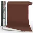 XRoam Leather Repair Tape, 23.6x79 inch Leather Patches for Furniture, Self Adhesive Leather Repair Patch for Sofas, Couches, Leather Covers, Seats, Chairs, Vinyl Repair Tape Dark Brown-Fine Grain