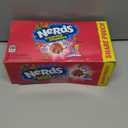 NERDS Gummy Clusters Candy, Rainbow, Crunchy and Gummy, 3 oz (Pack of 12), BBD: 06/08/2026