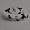 adidas Unisex-Adult Tango Glider Soccer Ball (5, White/Black)