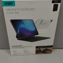 ESR iPad Pro 12.9 Case with Keyboard, Easy-Set Magnetic Stand, Portrait/Raised Modes for iPad Pro 12.9 (6th/5th/5th/3rd), Removable Protective Case, Rebound 360 Series, Black