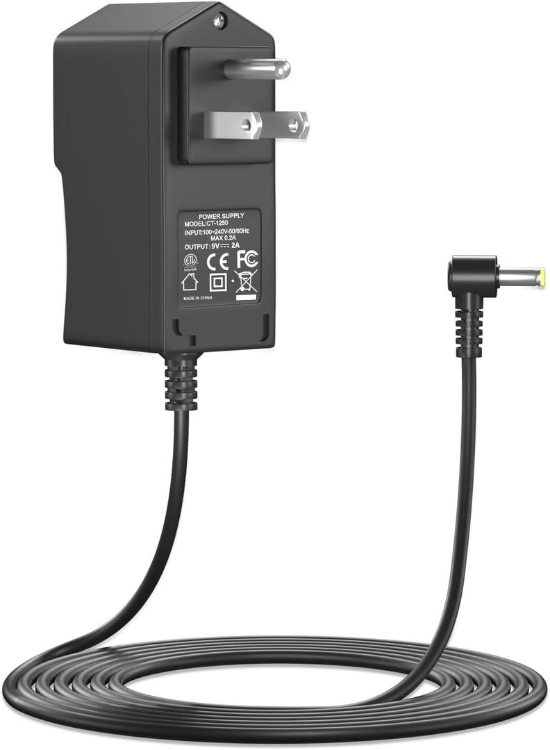 9V Faucet Replacement Power Supply for Delta Faucet Power Adapter EP102157 Compatible with Delta Faucet 9913T-AR-DST 9178T-SP-DST/Delta Faucet Touch2O Technology Gen 3 Solenoid Power Supply 5FT