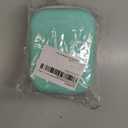 Case for Memoking T02/ for ETIKEZ/for Phomemo M02/ T02/ M02S/ M02 pro/ M02X Inkless Sticker Photo Printer. Portable Printer Storage Holder for Label Maker, Thermal Paper, USB Cable (Box Only)-Green