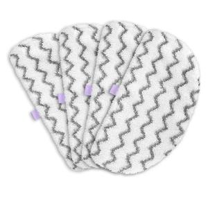 4 Pack Power Fresh Replacement Steam Mop Pads Compatible with Bissell Power Fresh Steam Mop, Fits 1940, 1806, 1544, 1440 Series, Microfiber Scrubbing Pads for Sealed Hard Floors