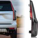 Huray Right LED Tail Light Fit for Cadillac Escalade ESV 2021-2024 RH Taillight Rear Brake Lamp Assembly OE Style Accessory Replacement for 87866703 84989488 (Passenger Side)