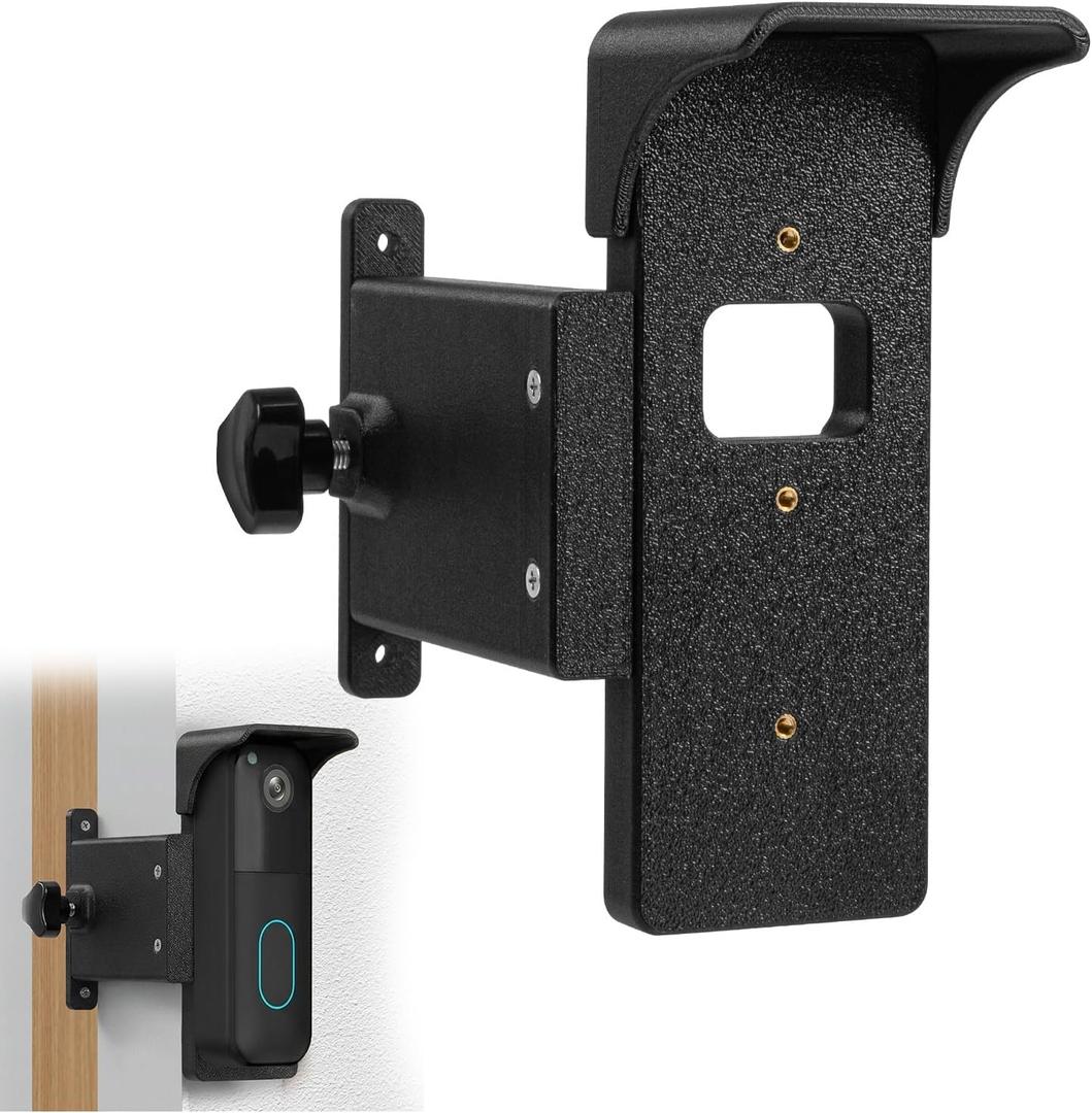 Enhanced Doorbell Brick Extender Mount Compatible with Blink Doorbell Camera 1st & 2nd Gen - Expand View, Minimize Blind Spots, Perfect Home Security Upgrade