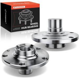A-Premium 2 x Front Wheel Hub Assembly Compatible with Volkswagen Passat 1998-2005 & Audi A4 1997-2002, A4 Quattro 1997-2002