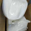 8.5 x 27 Inches Twin Eyes Ribbed Boat Fenders 4 Pack Boat Fenders Bumpers with Lines and Pump to Inflate for Docking