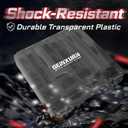 98Pieces 1/2 Impact Screwdriver Bits Set, Magnetic S2 Steel (Phillips/Slotted/Square/Torx/Hex/Security Torx) Driver Bits Tips,Impact Bit Holder and Nut Driver with Grey Storage Box Case