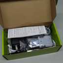 AIBOO Linkable LED Under Cabinet Lights 12V Slim Aluminum Dimmable Puck Lights with RF Remote Control & ETL Listed Power Adapter for Accent Display Lighting (4 Lights,Daylight White)