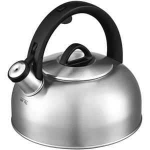 Cuisinart Professional Brushed Stainless Steel 2-QT Teakettle Water Whistling Tea Kettle, 2 Quarts