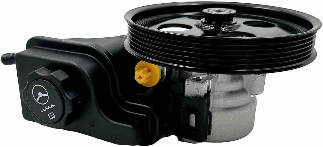 Power Steering Pump with Reservoir & Pulley,Compatible with Cadillac DTS 2006-2011 & Buick Lucerne 2006-2011 4.6L,20-71996