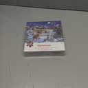 Christmas Puzzles 500 Piece, Christmas Night in Winter 500 Piece Puzzles, Jigsaw Puzzle for Adults Challenging Perfect for Holiday 27x 20inch