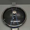 Vegoran Stainless Steel Pan With Cooking Lid,13 Inch Non Stick Frying Pans, PFOA Free, Dishwasher and Oven Safe Cooking Fry Pans (13 INCH PAN)