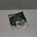 WDIRARA Women's Pu Leather Sleeveless Halter Tops Lace Up Backless Crop Corset Top Sexy Clubwear (Medium, Black)