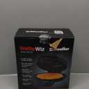 Mueller Heart 5 Waffle Maker, Waffle Iron, Adjustable Browning Control & Nonstick, Cool Touch Handle, Easy to Clean, Small Kitchen Appliances