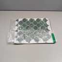 VEELIKE Emerald Green Peel and Stick Tile 12''x12'' 6 Sheets Fish Scale Peel and Stick Backsplash for Kitchen Wall Tiles Self Adhesive Waterproof Back Splash Stick on Tiles for Kitchen Bathroom Renter