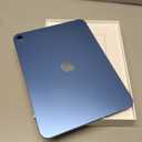 Apple iPad 11-inch: A16 chip, 11-inch Model, Liquid Retina Display, 128GB, Wi-Fi 6, 12MP Front/12MP Back Camera, Touch ID, All-Day Battery Life — Blue