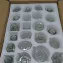 RUCKAE Small Clear Bud Vases Bulk 22 Pack Mini Flower Glass Vases for Centerpiece Table Wedding Decorations Home Decor Party(Transparent)