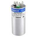 BOJACK 30+7.5 uF 6% 30/7.5 MFD 370/440 VAC CBB65B Dual Run Start Round Capacitor for Condenser Straight Cool or Heat Pump Air Conditioner or AC Motor and Fan Starting