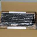 Skycarper 5 Tier Adjustable Corner Shower Caddy Organizer with Hooks,Rustproof Tension Pole 62116 Inch, Black