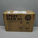 Epoxy Resin - Ultra-Gloss 1 Gallon Kit, Crystal Clear, Self-Leveling, UV & Impact Resistant Resin Kit for Art, Jewelry, Tables & Countertops, Easy 1:1 Mix, DIY Crafts